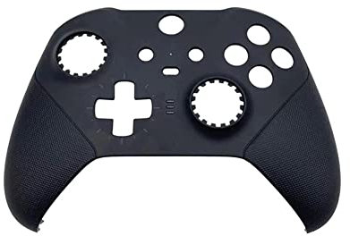 Replacement Front Housing Shell Cover Panel Faceplate Compatible with Xbox One Elite Series 2 Wireless Controller - Black