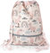 TA Trend Atelier Kinder/Kleinkinder Turnbeutel/Sportbeutel, PFC-frei, wasserabweisend, Reflektoren, Brustgurt (Rosa - Lama)