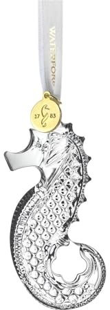 Waterford Seahorse Glass Tree Ornament.2023