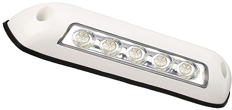 Fafeicy E021002 LED-Vorzeltleuchte, Wohnmobil-Vorzeltlichtleiste, 30 LED-Perlen, Wasserdicht, 12 V, 24 V Gleichstrom, für Beleuchtung, 20,3 cm, Außenbeleuchtung
