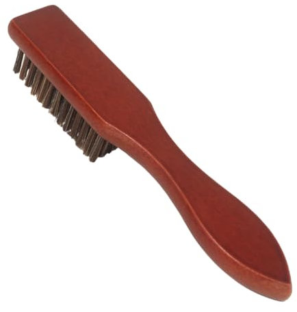 Mikinona Haarbürste Für Herren Kopfbürste Zum Entfernen Von Haarstaub Bartbürste Für Haarstyling Robuste Haarbürste Mit Mildem Bürstenhaar Multifunktionale Haarreinigungsbürste Für Friseurs