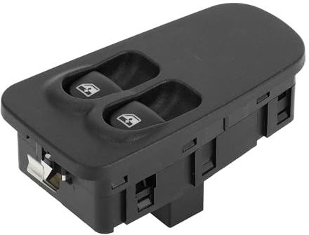 A ABSOPRO Interruttore Finestrino Elettrico Per Lancia Ypsilon 03-11 1pc | No. 735360604, Materiale Plastica E Metallo, 10 Pin, Lato Guida Anteriore Sinistro, Funzione Controllo Finestrino