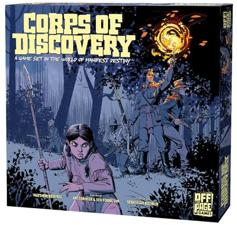 Corps of Discovery Board Game – Cooperative Adventure Game for 1–4 Players, Strategic Exploration Game by Off the Page Games, Ages 14+