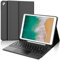 IVEOPPE Tastiera iPad 6 Generazione 9.7 2018 con Touchpad, Cover Tastiera Trackpad layout Italiano Bluetooth, Custodia con Portapenna per iPad 5/4 Gen/Pro 9.7/Air 2/Air 1, Nero
