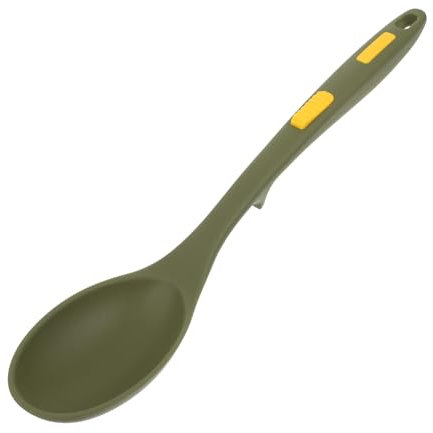 CIYODO Portable Silikon Kochlöffel Hitzebeständig Spülmaschinenfest Für Suppen Und Porridge Küchenutensil Für Haushalt