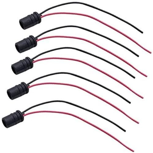 Vuzmode Lot de 5 Douilles d'ampoule T10 W5W, connecteurs for Voiture