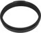 Lens Adapter Ring 49mm Camera Lens Filter Metal Adapter Ring for Fujifilm X100V X100VI X100F X100 X100T X100S X70 (Black)