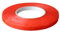 Nastro biadesivo adesivo, 6 mm, facile da sollevare, molto forte, molto lungo, 50 m, colore rosso.