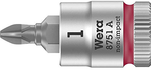 8751 A Zyklop bit Socket with 1/4 Drive, PH 1 x 28 mm