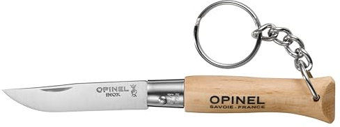Opinel N°4 Inox con Portachiavi - Caccia e Pesca