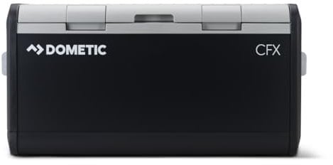 DOMETIC CFX3 100-Liter Portable Refrigerator and Freezer, Powered by AC/DC or Solar