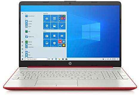 HP Newest Pavilion Intel Pentium Silver N5000 4GB 128GB SSD Windows 10 Laptop Red