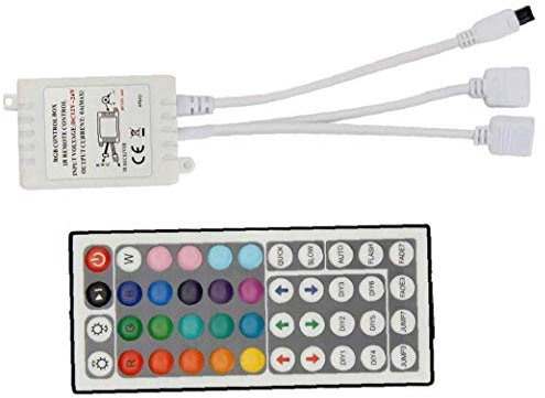 Yililay LED Adaptateur Light Controller 44 LED Key Light RGB Box Télécommande pour RGB LED Light Strip