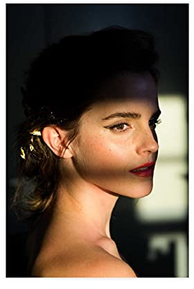 Schauspieler-Poster Emma Watson 8, Leinwand-Poster, Schlafzimmer, Dekoration, Sport, Landschaft, Büro, Raumdekoration, Geschenk, 30 x 45 cm, ohne Rahmen: