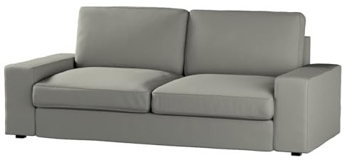 dekoria Ersatz für Bezug für Kivik 3-Sitzer Sofa Husse passend für Modell Kivik, grau