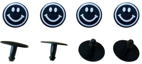 Lopau Replacement Rivets for Beach Shoes(Repair Fastener/Plastic Button) Clog Strap Rivets, Plastic, No Gemstone