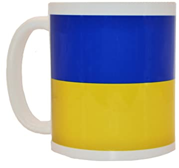 Rogue River Tactical Best Coffee Mug Ukraine Ukrainian Flag Cup