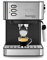 Solac - Cafetera Espresso INOX 2en1 20 Bar | Sistema Doble Salida y Super Crema | Bandeja Calientatazas | Vaporizador Orientable |1.2L| Apto Cápsulas y Café Molido | Apagado automático
