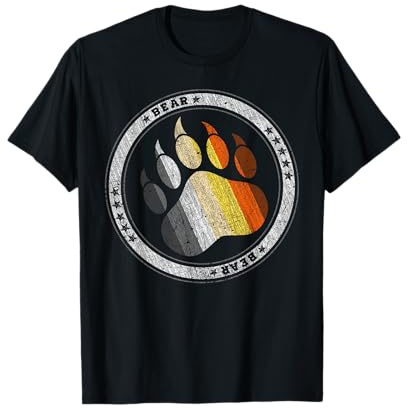 Bärentatze, Bear Community, Bär Gemeinschaft Gay Pride Bear T-Shirt