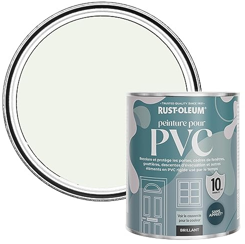 Rust-Oleum White uPVC Door and Window Paint In Gloss Finish - Steamed Milk 750ml