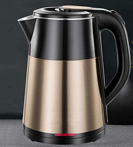 SCIAZA Electric kettle, household automatic power-off integrated heat preservation large-capacity kettle, 2.3L, stainless steel,Gold Efficency