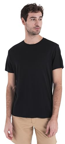 ICEBREAKER Men Merino 150 Tech Lite III SS Tee Gritstone HTHR-013