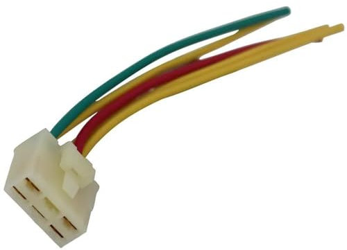 JAYWIS redresseur régulateur de Tension Chargeur Redresseur De Régulateur De Tension De Moto avec Prise, pour Yamaha YZF600 R6 1997-2002 YZF1000 R1 1998-2001 FZ6 FZ-6 2004-2009 (Taille : Prise)