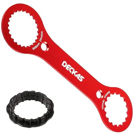 JOYVOX Multifunctional Bottom Bracket Tool - Dual Purpose BB Axis Wrench for Bicycle Maintenance and Repair