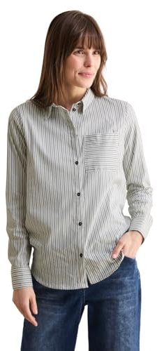 Cecil B345244 Chemise rayée, Noir, L Femmes