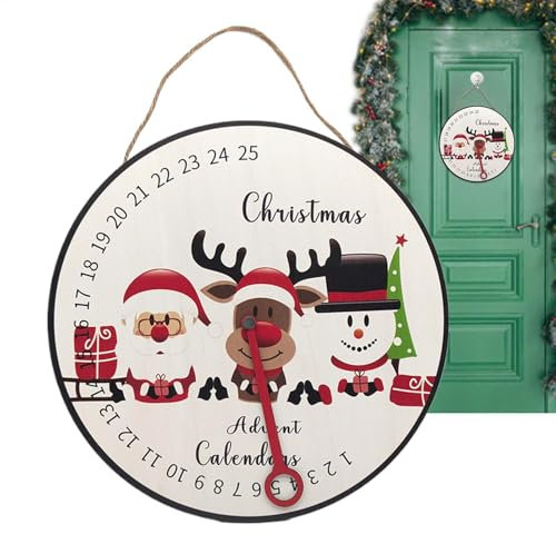 Weihnachts-Countdown-Uhr-Kalender Countdown-Uhr, saisonale Dekoration