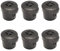 Lot de 6 soupapes d'échappement Jigger Relief Jigger ABS Texture Accessoires