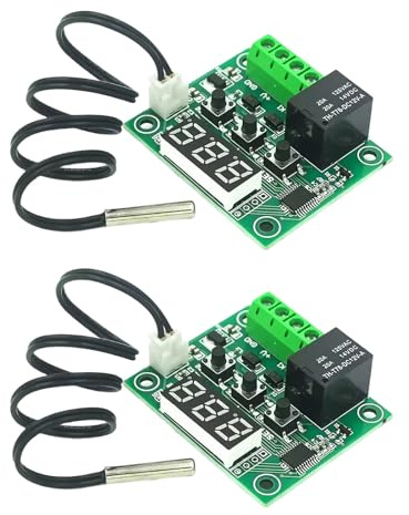Termostati di Digital 12V per i condizionatori d'aria con controllo accurato della temperatura ed i termostati di Digital della soluzione dell'esposizione di LED di Backlits