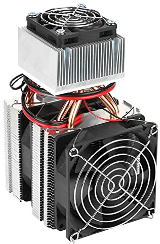 Thermoelektrischer Kühler 12V, Mini Kühlaggregat mit Peltier Modul 12715, 20L Kühlvolumen - Schnelle Adiabate Kühlung, Effizientes Wärmemodul, Ideal für Kleine Kühlschränke und