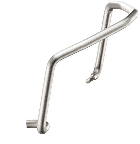 PETZL Unisex – Erwachsene Paar Petzl Pair of Fil Wire Bail Bindings Silber, Silber, Einheitsgröße EU