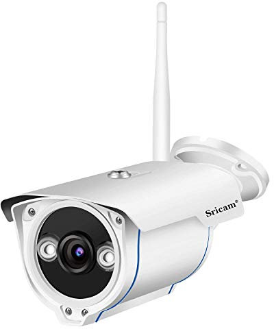 Sricam SP007-SH Caméra IP 3 mégapixels P2P sans cloud vision nocturne Web serveur NVR AP Hotspot