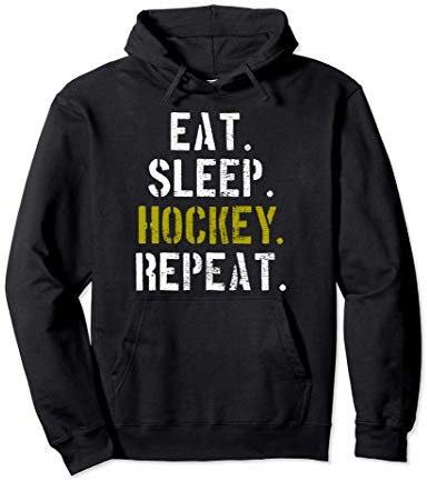 Hockey Vintage Pullover Hoodie