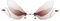 Libelle Flügel Sonnenbrille Personalisierte Unregelmäßige Brille Mode Brille für Frauen Mädchen