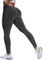OUDOTA Damen Sports Leggings Slim Fit Hohe Taille Lange mit Bauchkontrolle Sport Blickdicht Yogahose Fitnesshose Laufhose Tights für zum Laufen Radfahren Fitness Dark Gray M