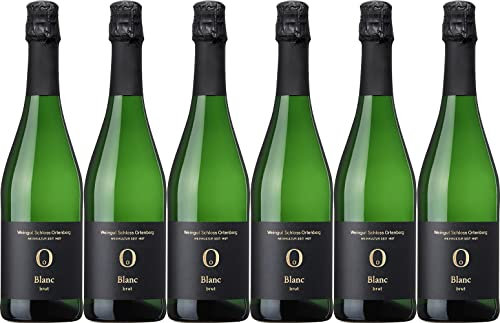 Schloss Ortenberg Blanc Sekt Brut (herb) (6 x 0.75 l)