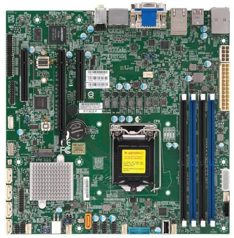 X11SCZ-F For Workstation Motherboard 8th/9th Gen Core i3/i5/i7/i9 E-2100/E-2200 Series LGA-1151 DDR4 PCI-E3.0