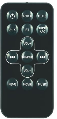 ROLLGAN STV106 Ersetzte Fernbedienung Anwendbar für Sharp HT-SBW110 HT-SB110 HT-SB115 HT-SB140 92LRC105001372 Soundbar