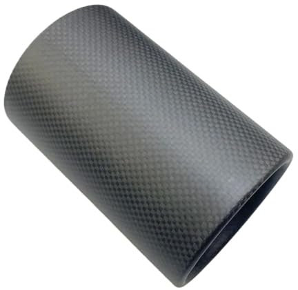 EMIGOS Auspuff Endrohr Für VW Für Golf 8 GTI Mk8 2020 2021 2022 2023 Schalldämpfer Endrohr Auspuff Auto Spitze Carbon Fiber Tail Dekoration Abdeckung Schutz Teile Auto Zubehör
