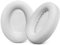 GVOEARS Replacement Ear Pads for QC Ultra, Ear Cushions for Bose QuietComfort Ultra Wireless Headphones Not Fit Bose QC35, Earpads with Softer Protein Leather, Memory Foam, Thickness - White