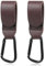 WeddHuis 2 Pcs Ganchos Carro Bebé Colgador Bolso Carrito Bebe Mosqueton Carro Bebe Ganchos Carritos de Bebé para Sillita Cochecito o Silla de Ruedas
