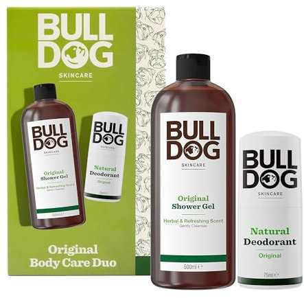 Bulldog Skincare | Men's Gift Set | Original Body Care Duo