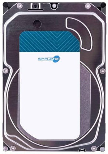SIMPLETEK - Hard Disk Interno da 4TB 3,5 - SATA III 5400rpm cACHE 256MB - Disco Rigido HDD per PC, NAS, Server | Basso Consumo Energetico