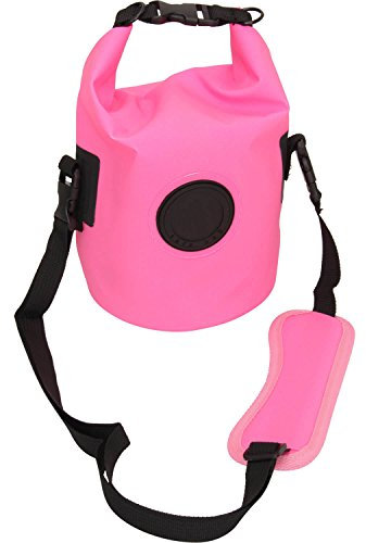 Lignum Golf Safe Bag - wasserfeste Tasche für Wertgegenstände - idealer Begleiter für Unterwegs (Pink)