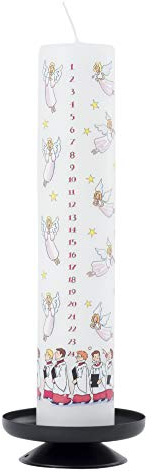 Alison Gardiner Adventskerze 'Choir Boys' Wax Pillar 50 Stunden Brenndauer
