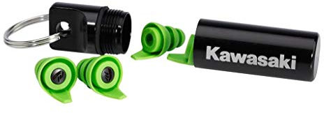 Kawasaki Re-usable EarPlugs 24dB Protection Ohrstöpsel 2 Größen im Set (-0017)