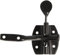 Vision4ever Black Weatherproof Steel Automatic GATE Latch Push Lock Catch Lockable Garden Easy to Use and Fits
